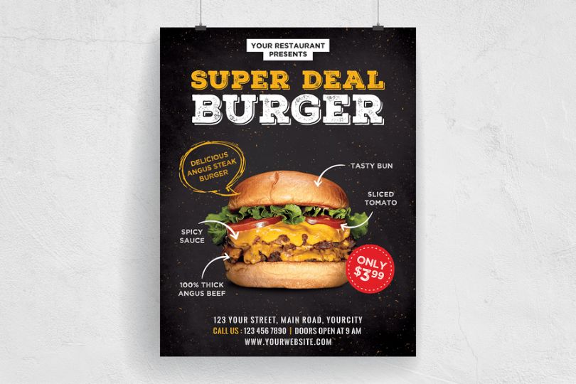 Burger Deal Flyer