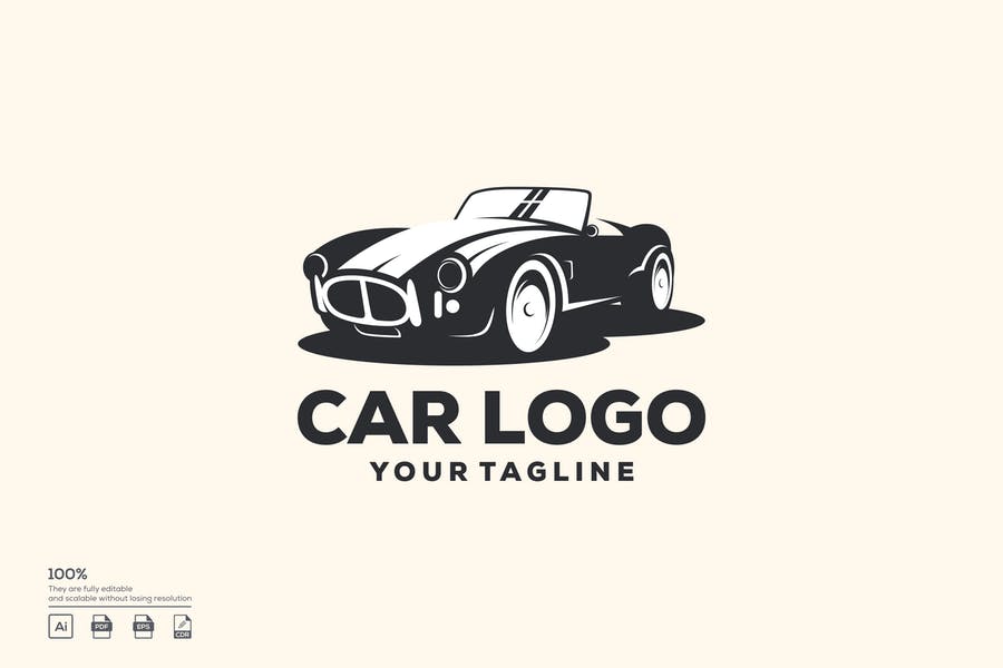 Classic Automobile Logo Idea