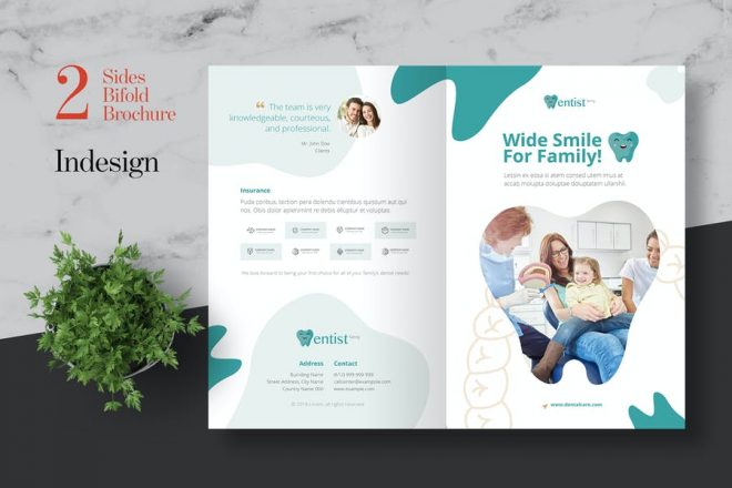 20  Free Dental Brochure Templates Download Graphic Cloud