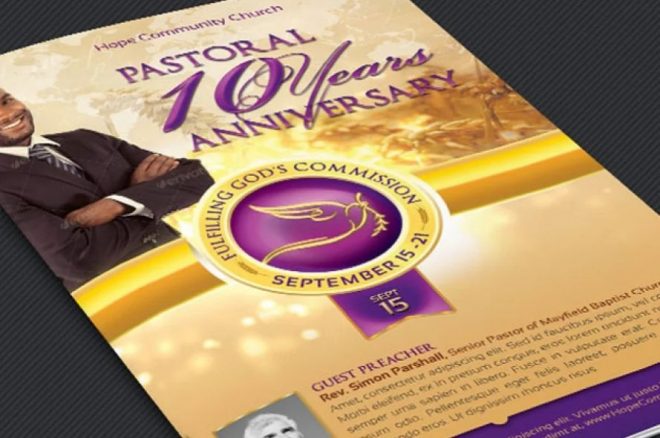 21+ Free Pastor Brochure Templates Download - Graphic Cloud