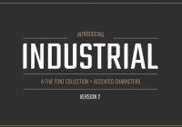 Free Industrial Fonts