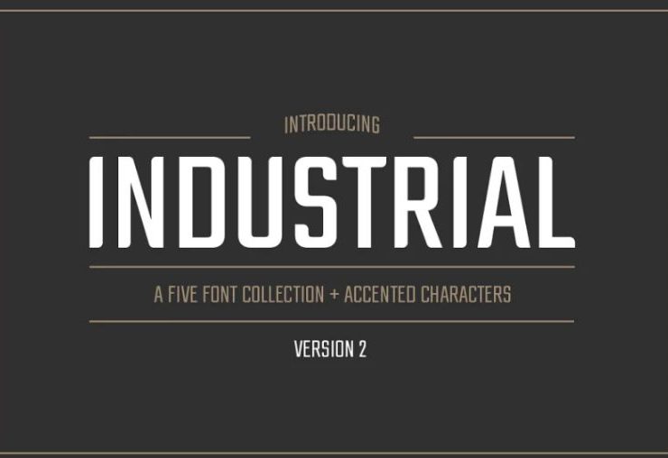 21+ Free Industrial Fonts TTF and OTF Download