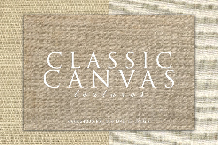 Classic canvas background