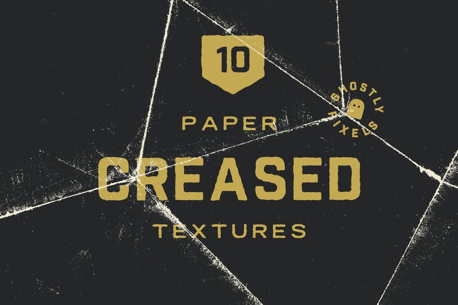 Creative Cracked Paper Texture