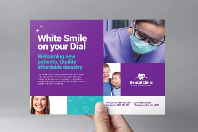 20  Free Dental Brochure Templates Download Graphic Cloud
