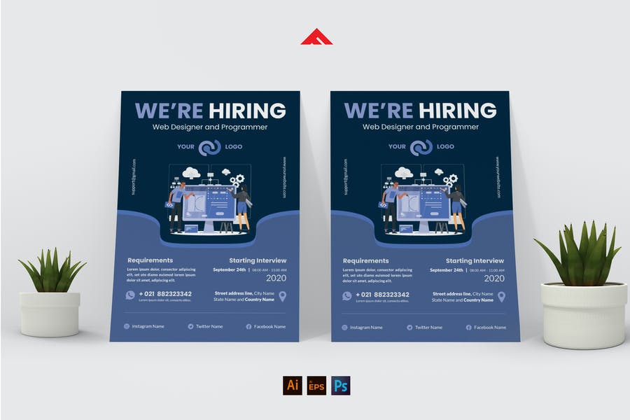 Designer Job Hiring Flyer