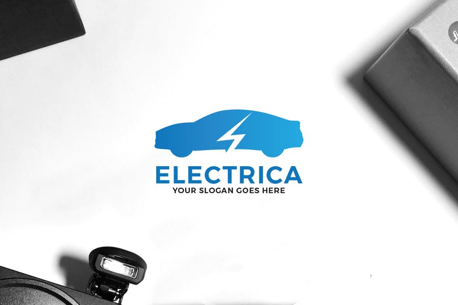 Electric Vehicle Logo Designs
