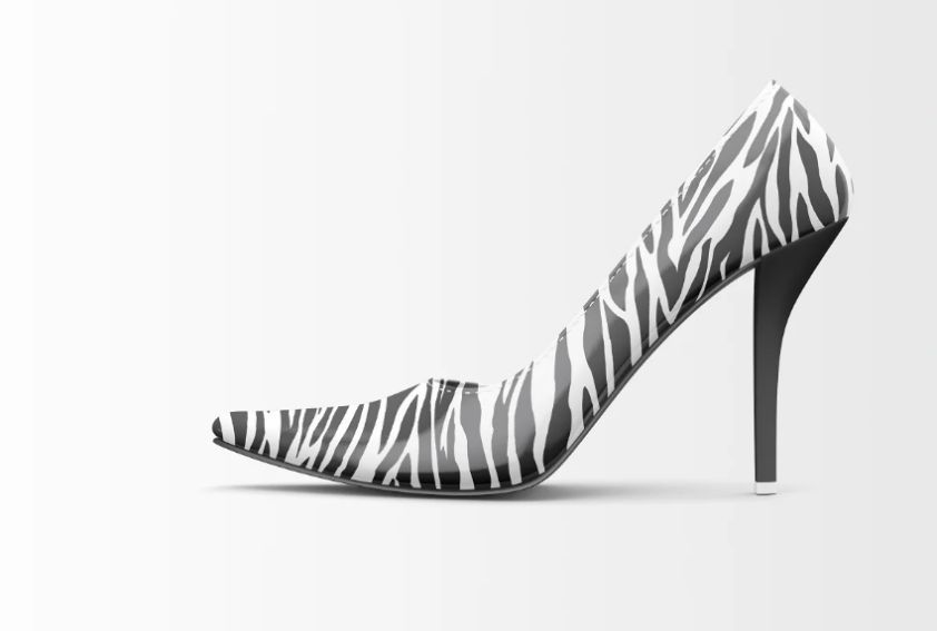Fashion Shoe Design  Mockups