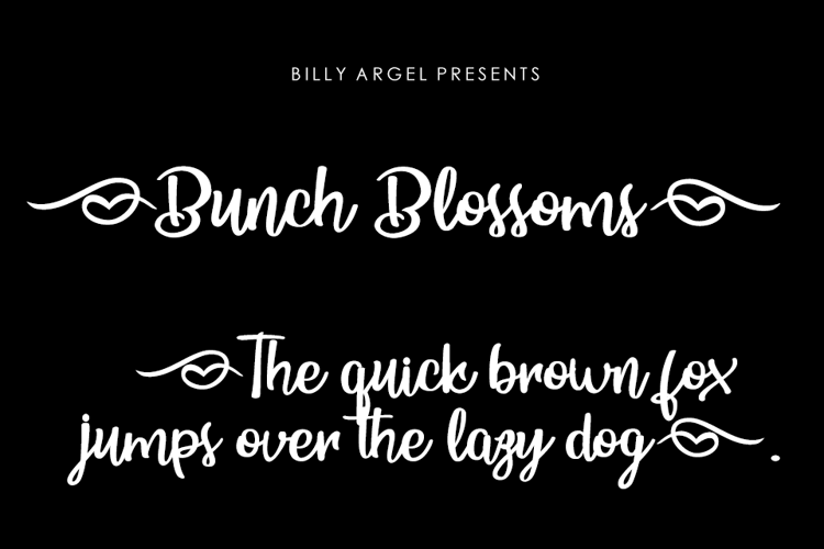 Free Blossom Style Fonts