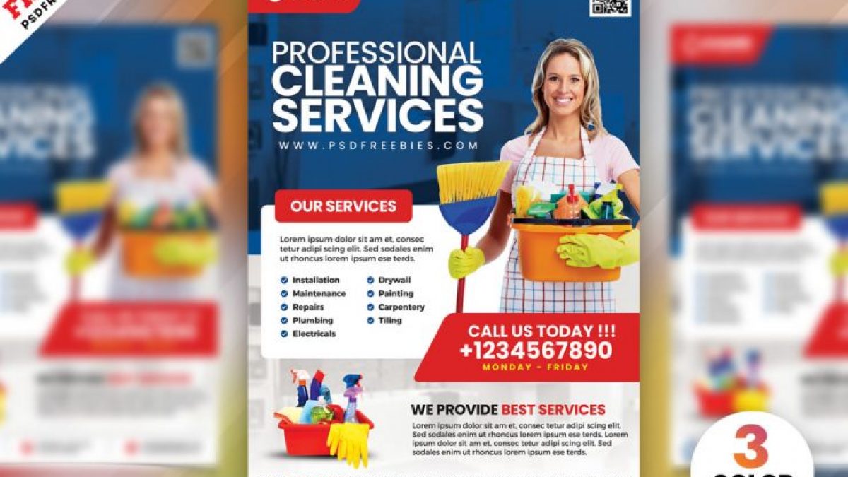 20+ Free Cleaning Services Flyer Templates Download - Graphic Cloud Within Flyers For Cleaning Business Templates