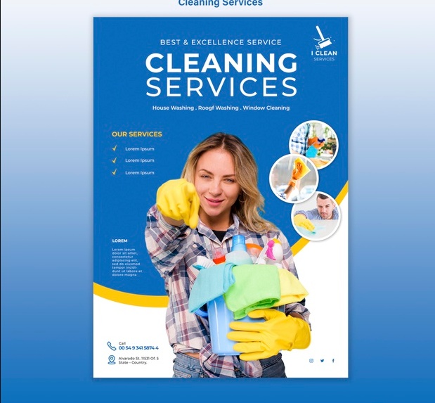 Free Cleaning Services Flyer