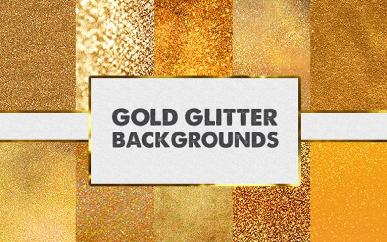 Free Gold Glitter Backgrounds