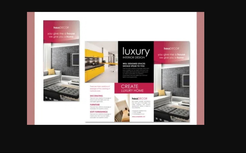 Free Luxury Interior Brohure Template