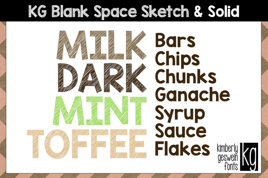 Free Solid and Sketch Fonts