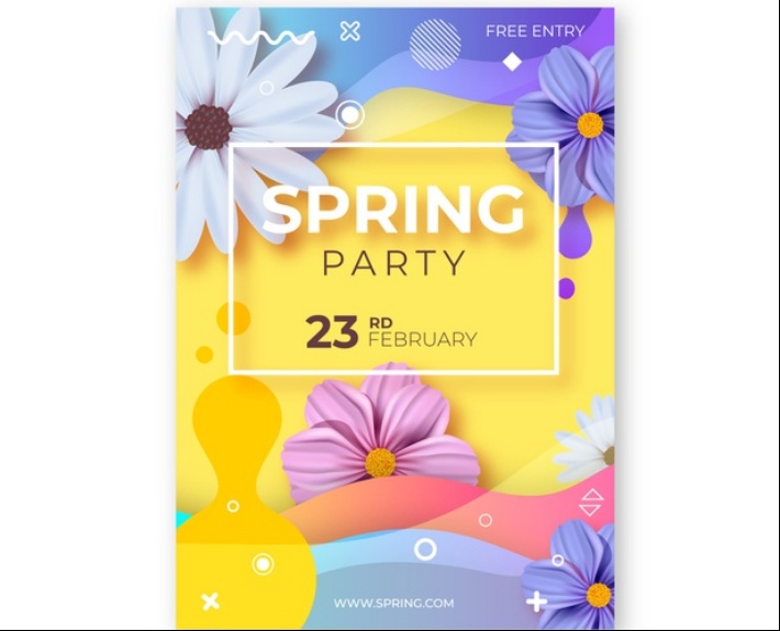 Free Spring Flyer Design