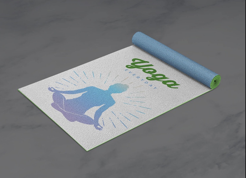 Free Yoga Mat Mockup Download