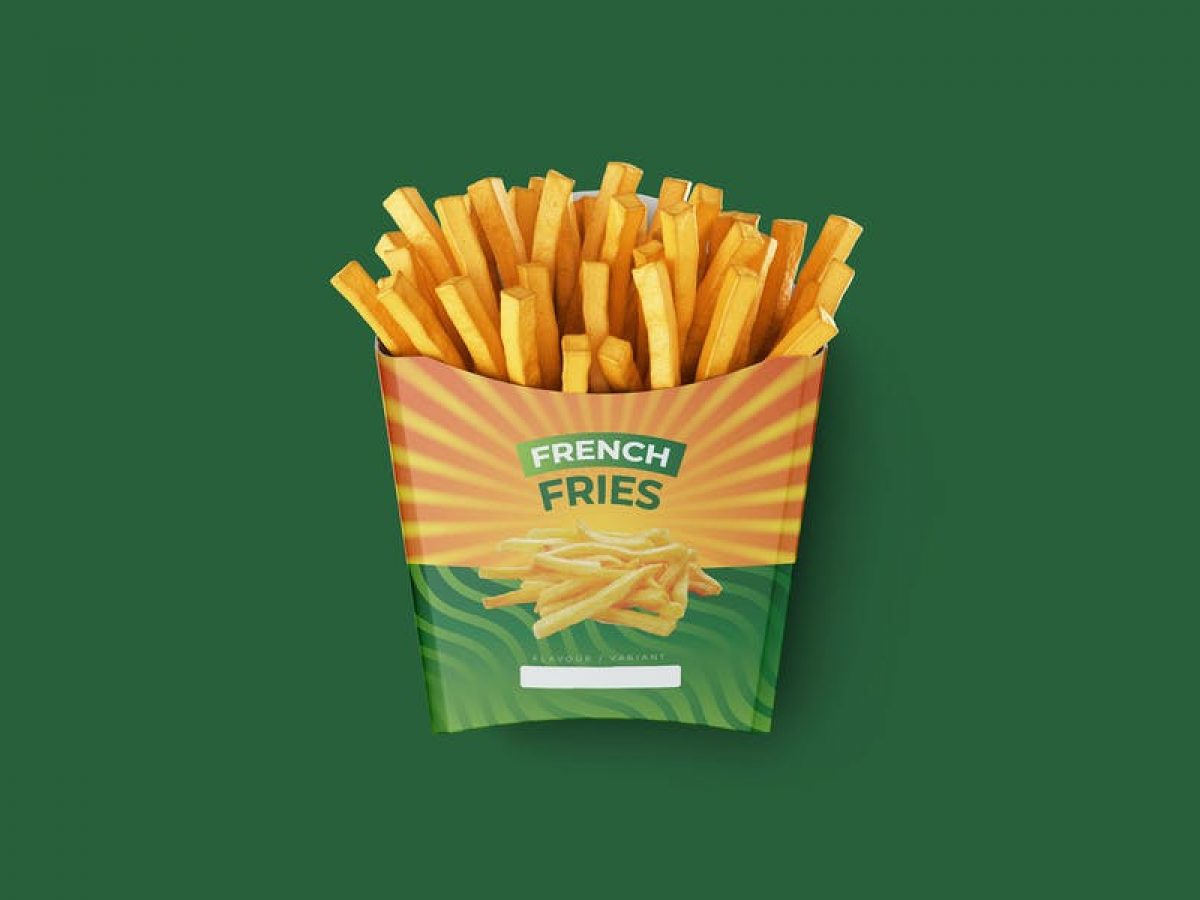 20+ Free French Fries Packaging Mockup PSD Download - Graphic Cloud