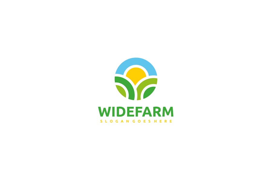 Fully Editable Farm Logo Idea