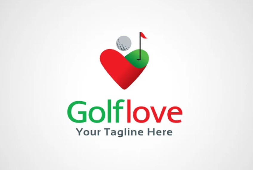 Golf Love Logotype
