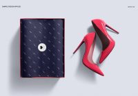 High Heels mockup psd