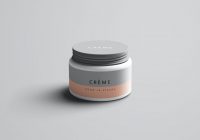 cream jar mockup