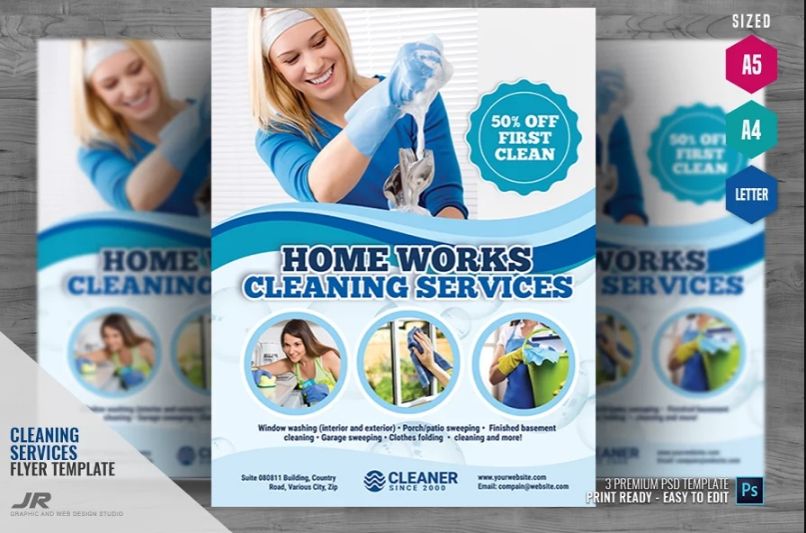 Home Cleaning Service Flyer