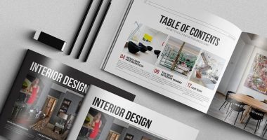 Interior Design Brochure Template