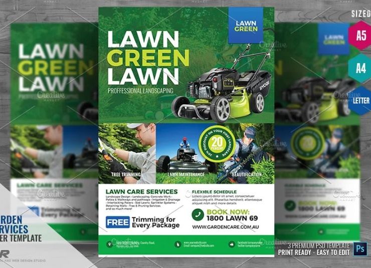 21+ Free Landscaping Flyer Templates Download