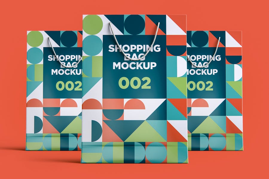 Large Size Shopping Bag mockup