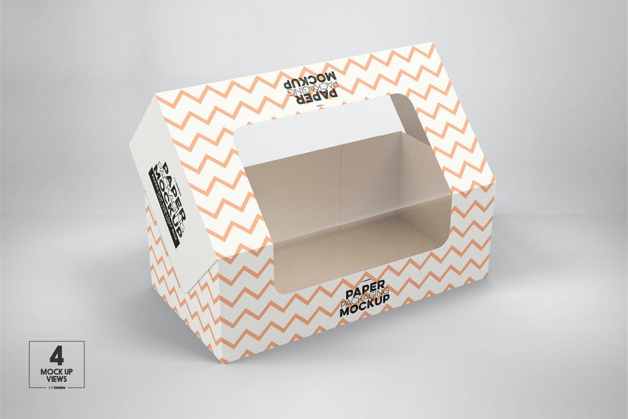 Loaf Box Packaging Mockup