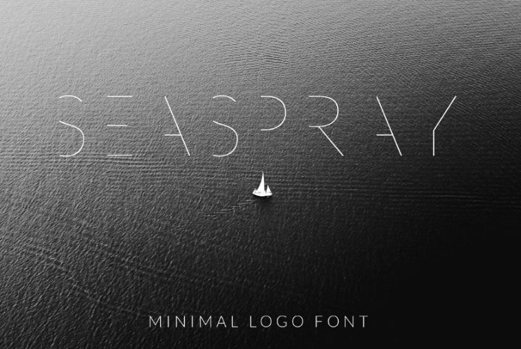 Minimal Sea Spray Fonts