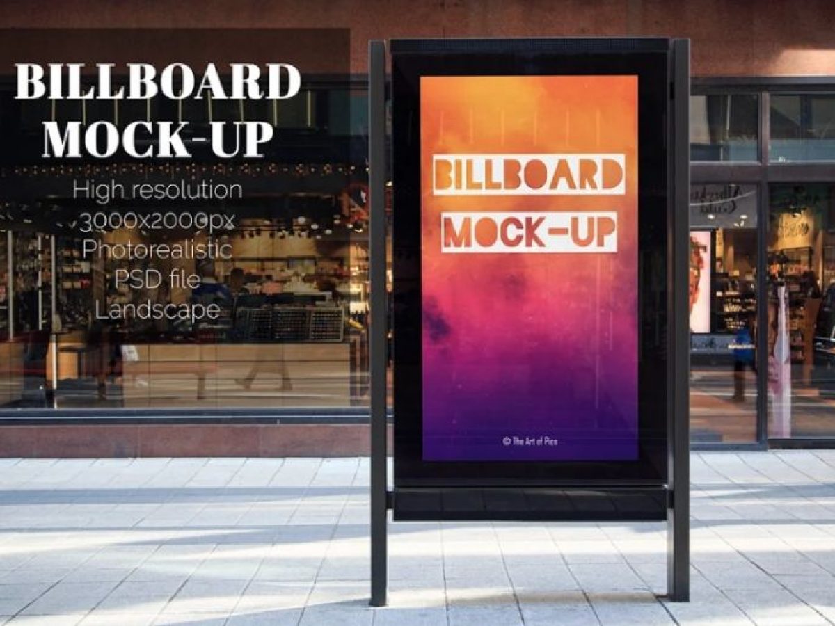 Download 15 Free Outdoor Billboard Mockup Psd Downloads Graphic Cloud