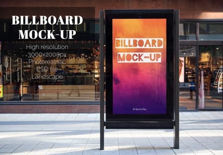 15+ Free Outdoor Billboard Mockup PSD Downloads