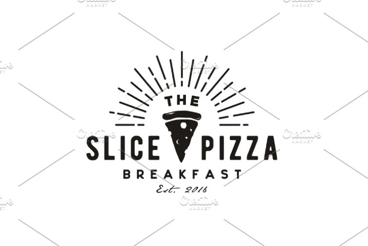 Pizza Slice Logo Templates