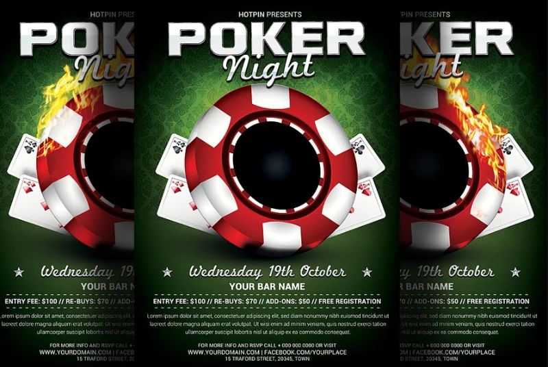 Poker Club Flyer Templates