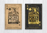 Poker Night Flyer Template