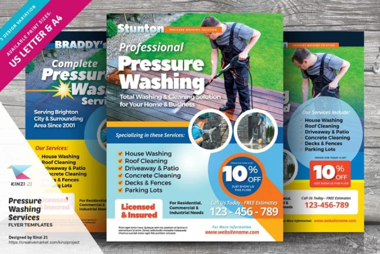 Professional Cleaning Services Flyer
