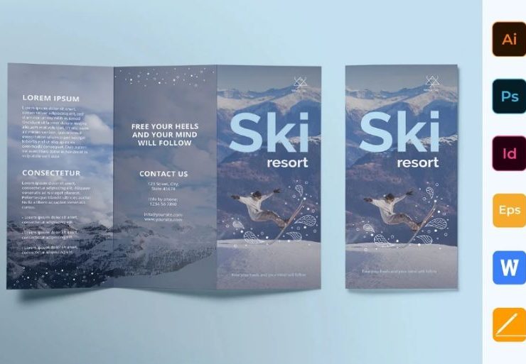 Resort Brochure template