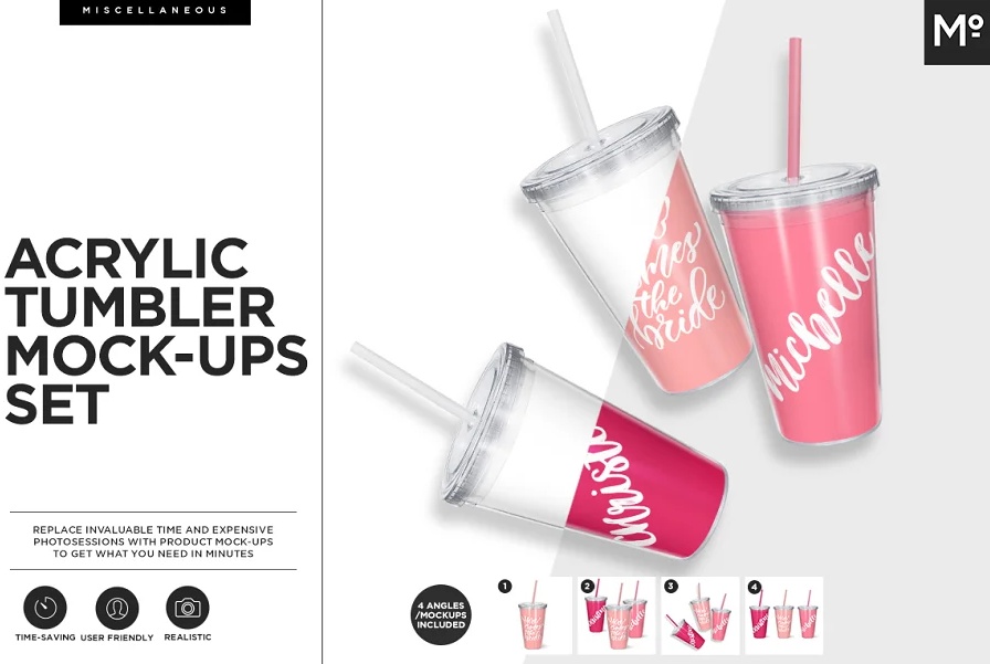 Sublimation Cup Mockup PSD