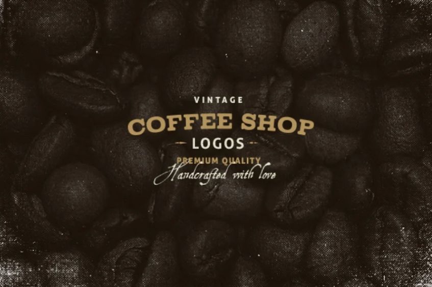 Vintage Coffe Shop Logo Template