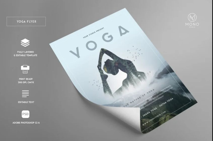 Yoga Flyer Design