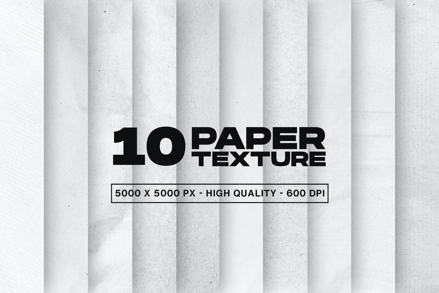 10 High Resolution Paper Textures