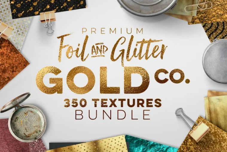 350 Foil and Glitter Backgrounds