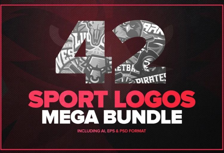 42 Mega Sports Logo Design Bundle