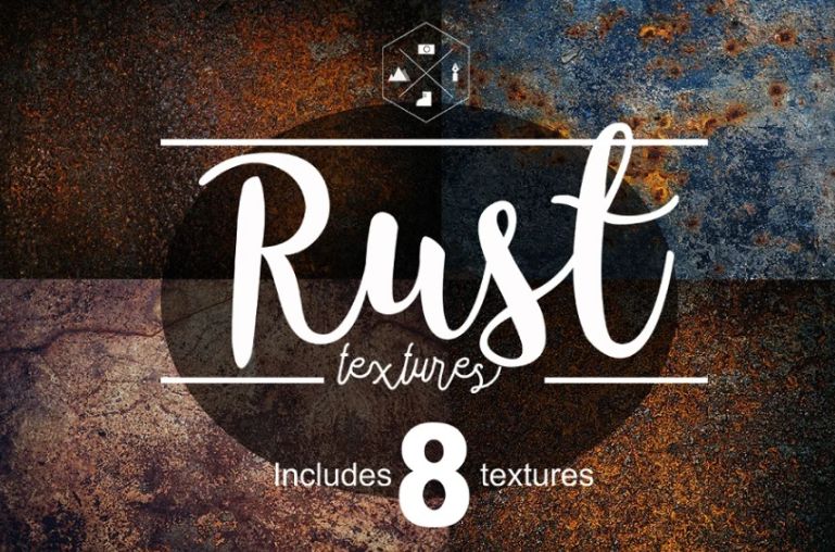 8 Rusted Metal Textures