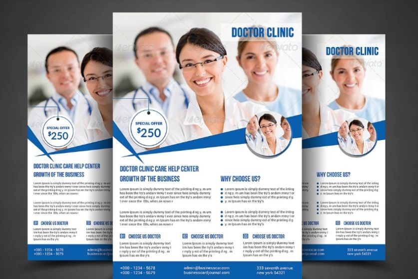 A4 Medical Flyer Template