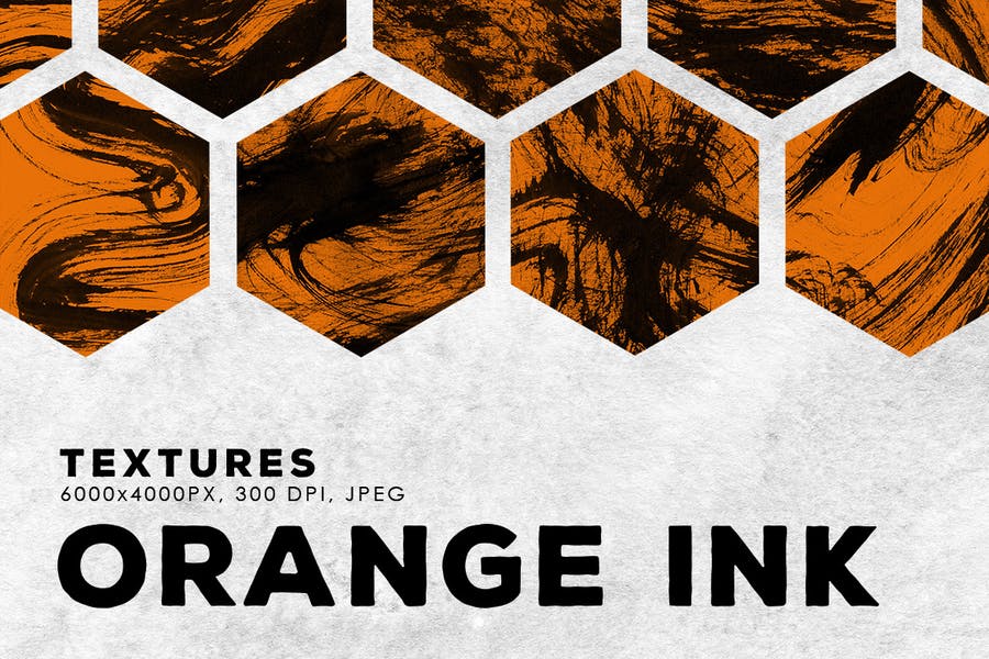 Abstract Orange Textures