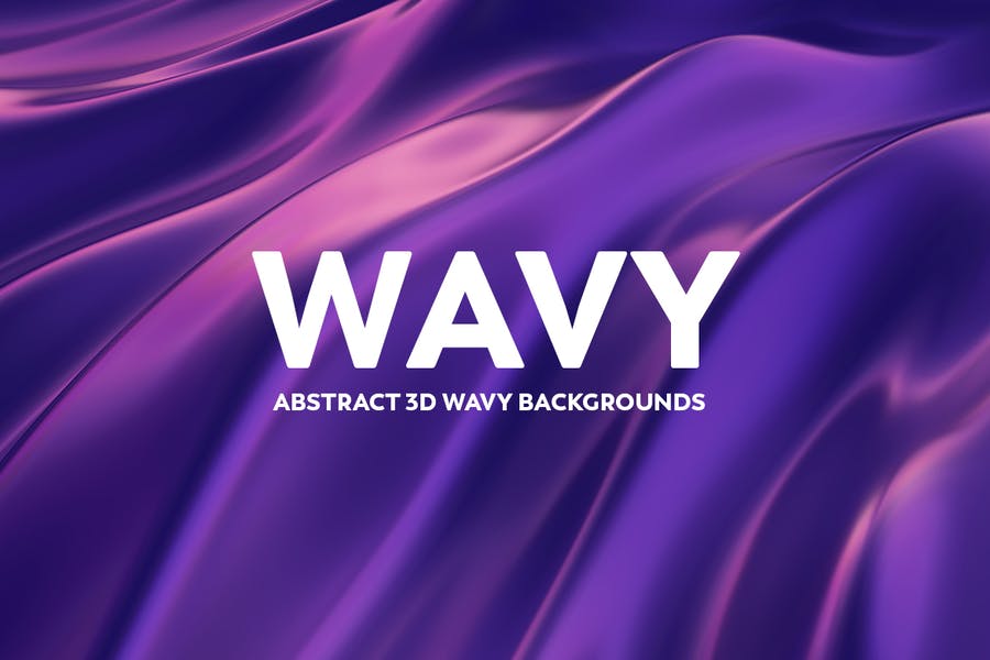 Abstract Wavy Background Design