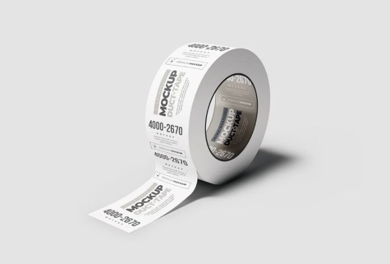 Adhesive Tape Mocup PSD