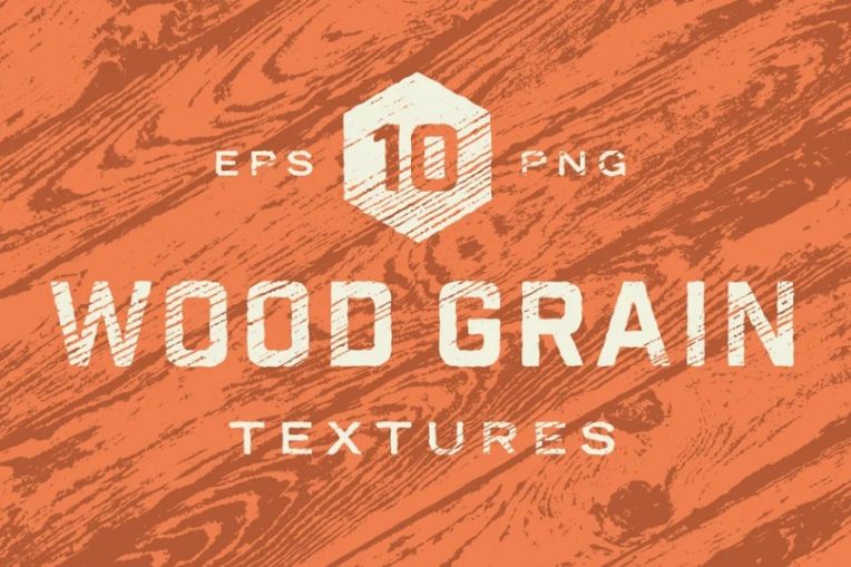 Wood grain texture designs